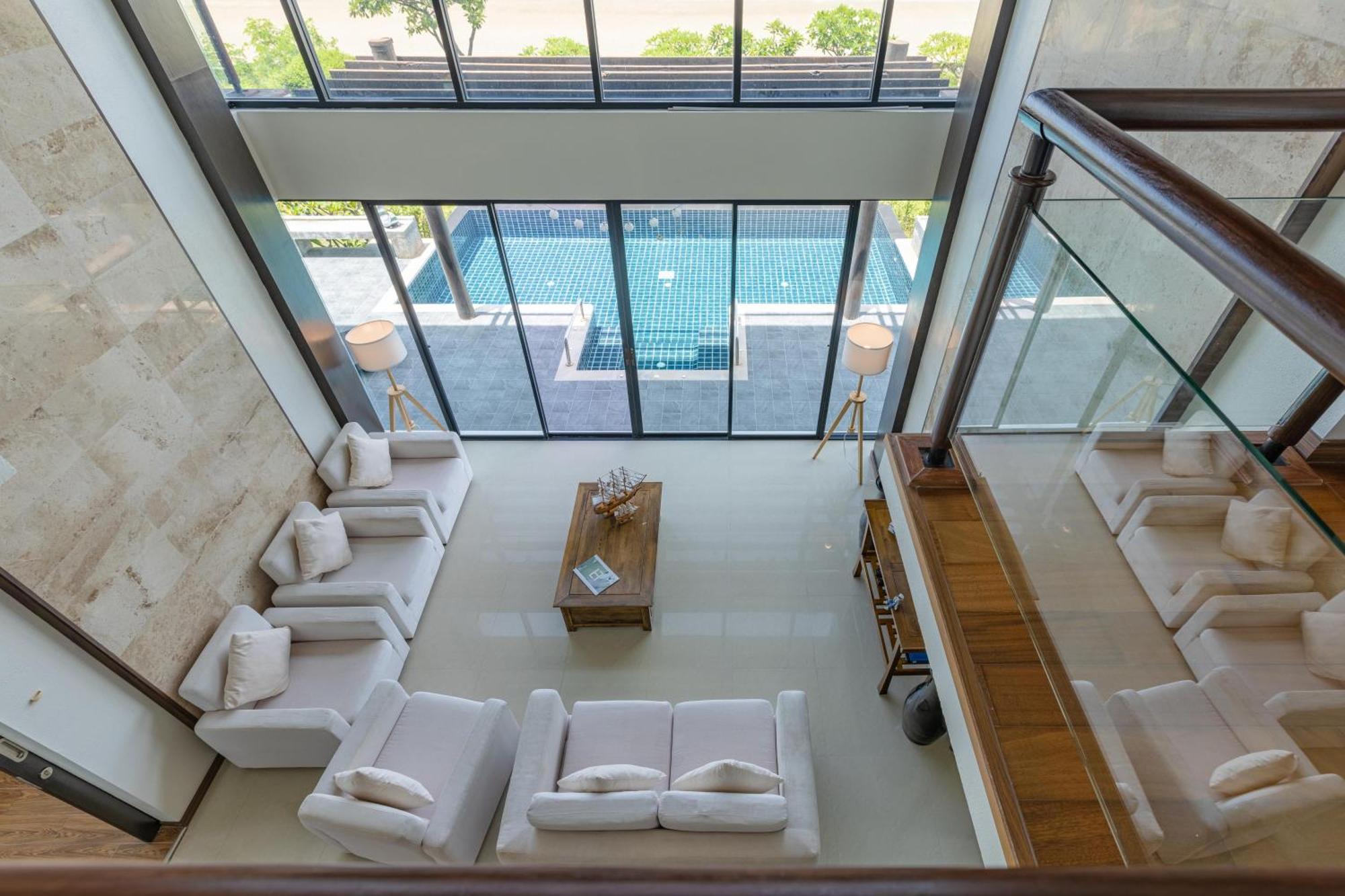 Beach Front 4 Bedroom Pool Villa VR HHQ Buitenkant foto