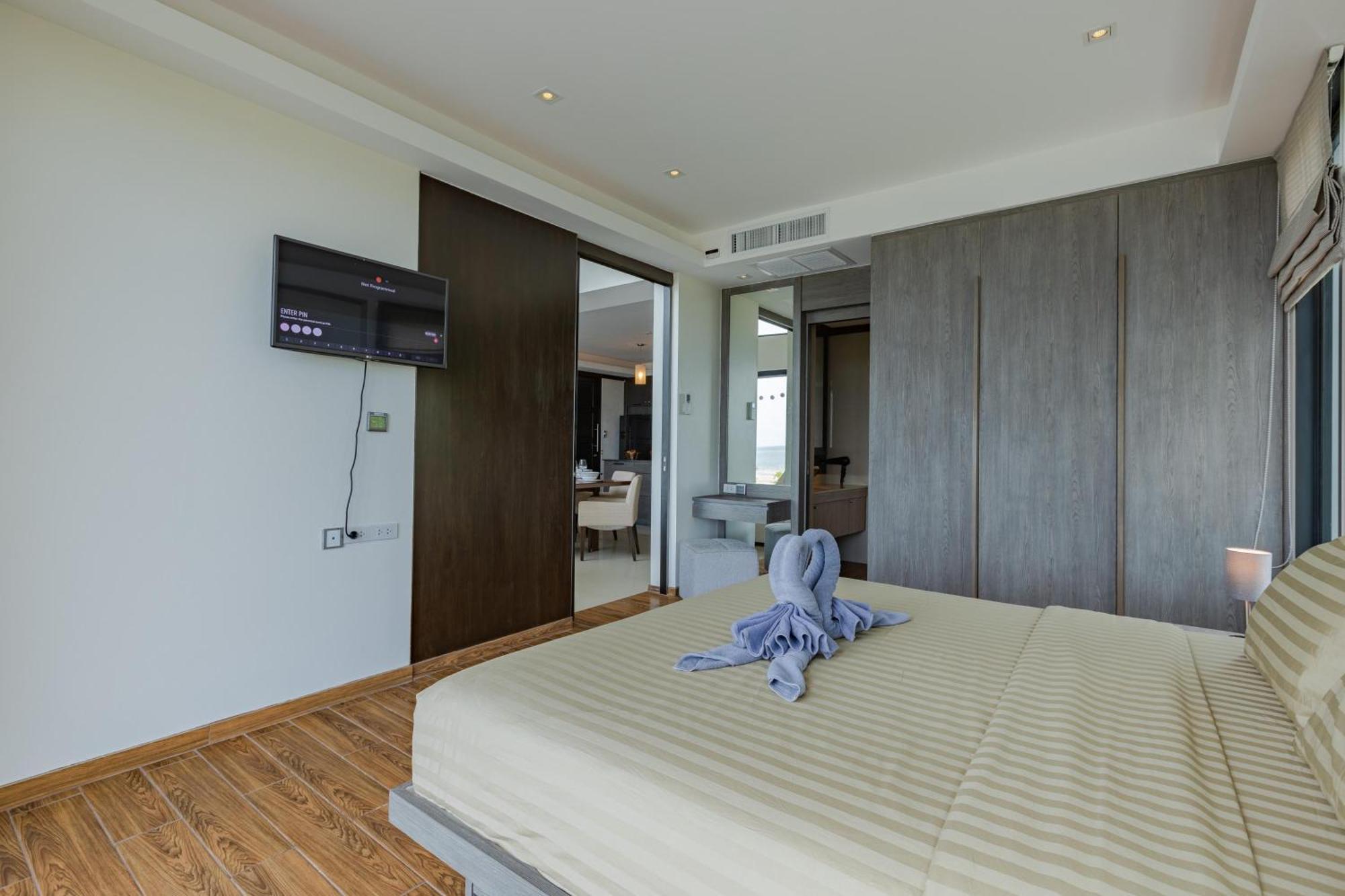 Beach Front 4 Bedroom Pool Villa VR HHQ Buitenkant foto