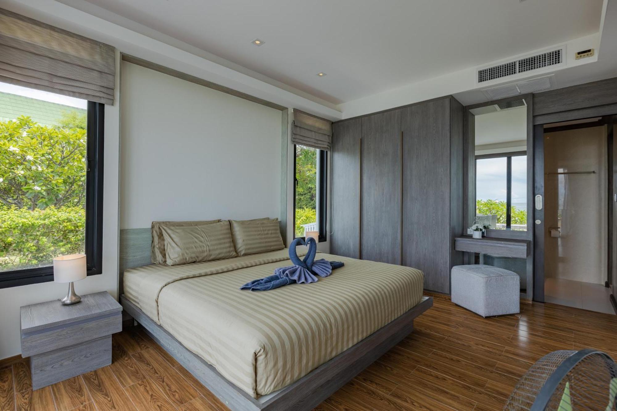 Beach Front 4 Bedroom Pool Villa VR HHQ Buitenkant foto